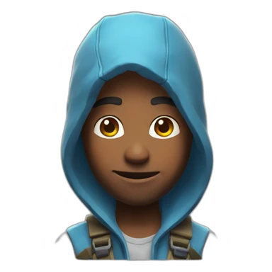 Un personnage de fortnite sticker