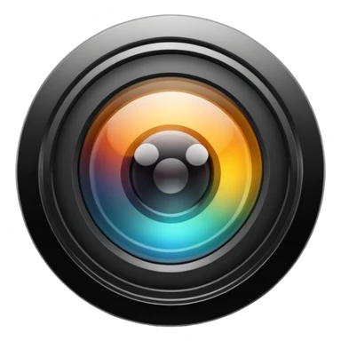 Create an emoji that reflects camera sticker