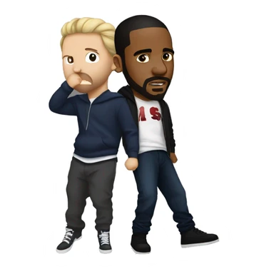 kendrick lamar battling drake sticker