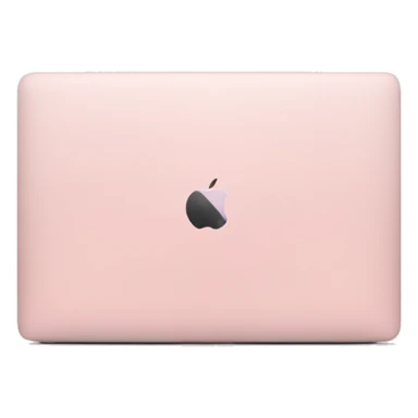 light pink MacBook Pro  sticker
