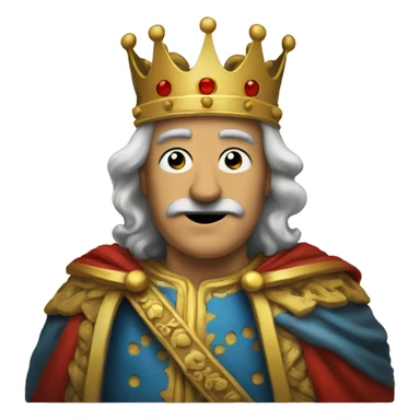 king card, that you would see in a deck of cards sticker