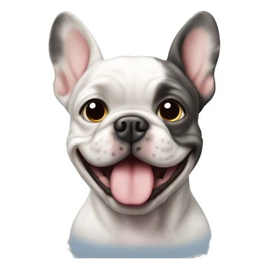 Merle Frenchie sticker