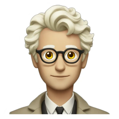 Good omens aziraphale sticker