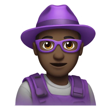 cards with text purple colors sticker