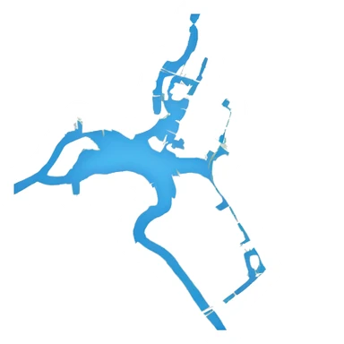 Map of dallas sticker