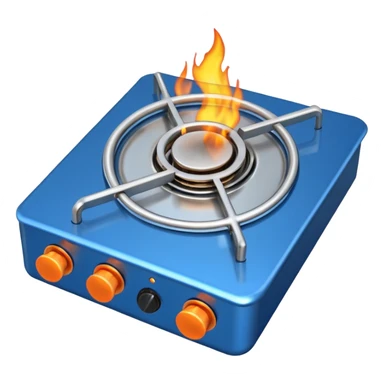 gas burner sticker