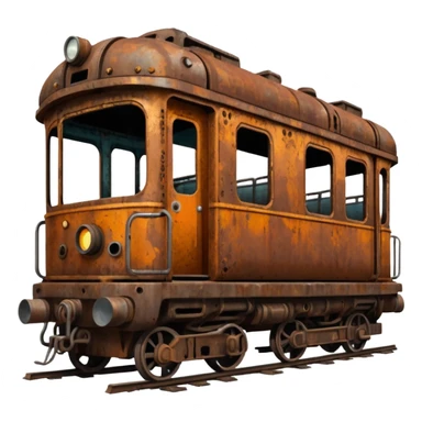  front-of-a--post-apocalyptic-underground-train. (1) sticker