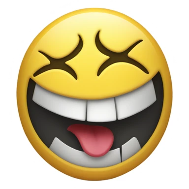 Classic smiley face shaking its head in despair  sticker