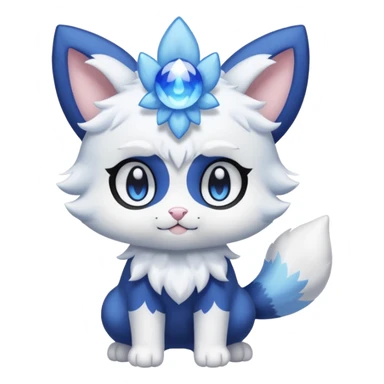 Furfrou-Espurr-Meowstic-fusion sticker