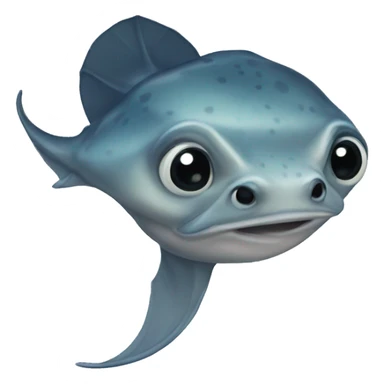 Baby stingray sticker