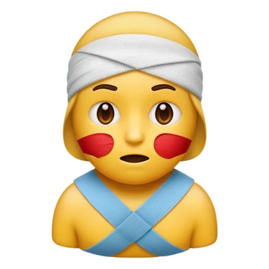 injured emoji sticker