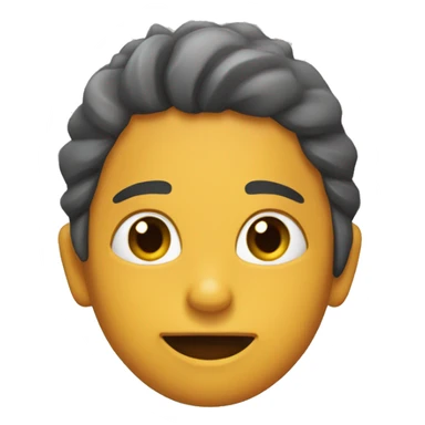 Chica castaña durmiendo  sticker