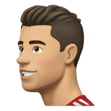 Cristiano Ronaldo kiss sticker