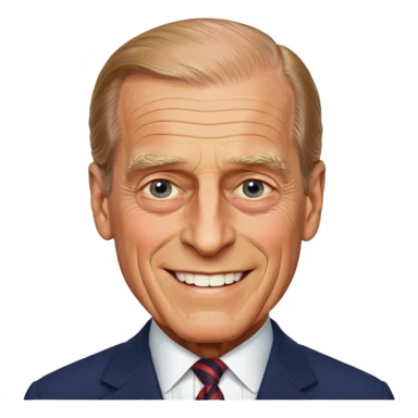 Prince philip sticker