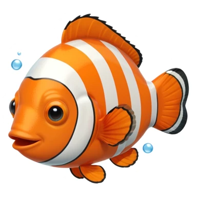 cute clownfish sticker