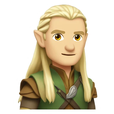 Legolas sticker