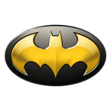 Batman logo sticker