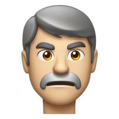 Angry Polishman sticker