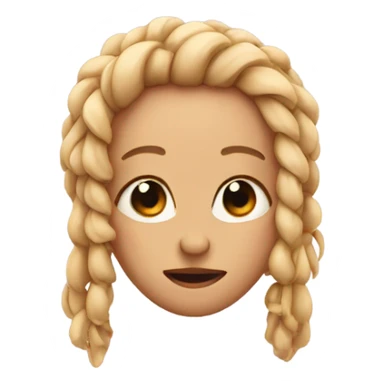 Ear with a pearcing  sticker