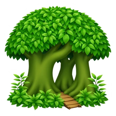 Bush Hideout sticker