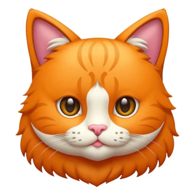 tierno gatito naranja sticker