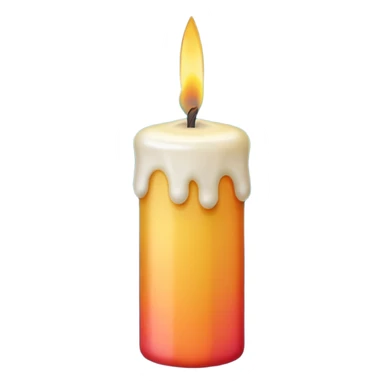 Form € birthday candle  sticker