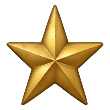 vintage star sticker