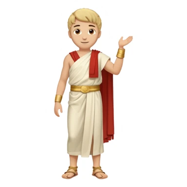 niño cartagines cuerpo completo sticker