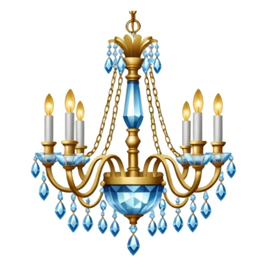 crystal chandelier sticker