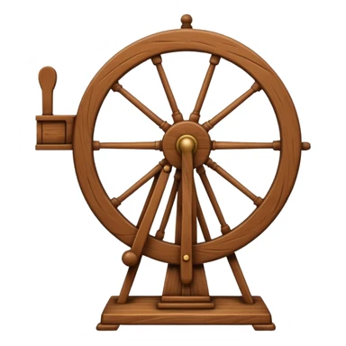 I want a traditional spinning wheel. sticker