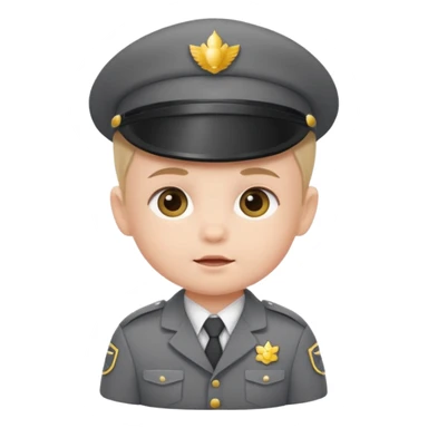 Hitler, cute, baby sticker