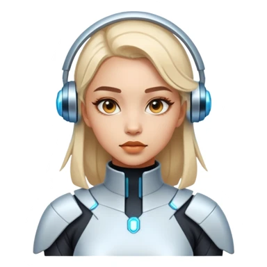 Glory Casino Girl Sci-fi sticker