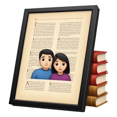 a bunch of people on the cover of a book sticker