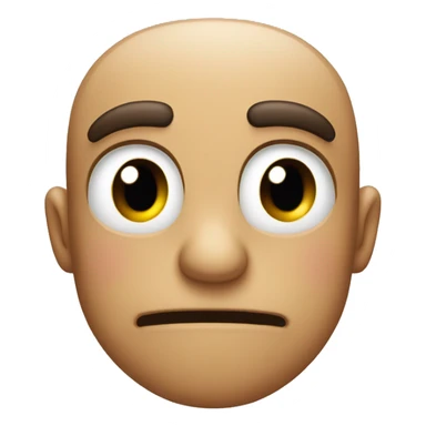 embarrased blushing while smiling akawardly sticker