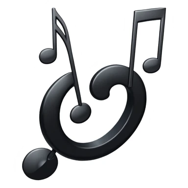 quarter note sticker
