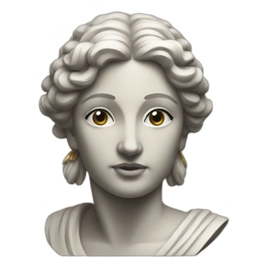 greek statue woman sticker