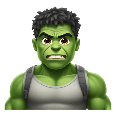 hulk go to school  sticker