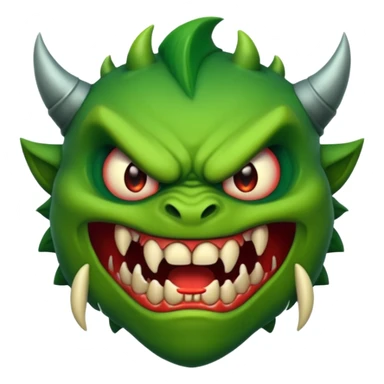 Scary monster  sticker