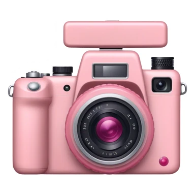 Dust rose coloured camera sticker