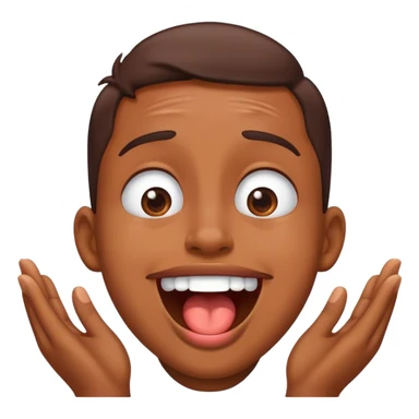 drooling joy sticker