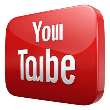 YouTube logo sticker