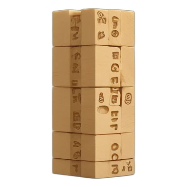 Jenga negocios sticker