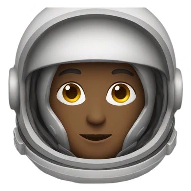 Man with spacesuit sticker