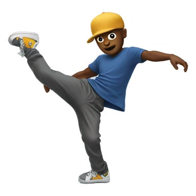 breakdancing sticker