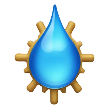 A blue droplet of water with a gear symbol inside it, representing flow control & engineering expertise.
Alternatively, a faucet with water flowing out, symbolizing water management & distribution. sticker