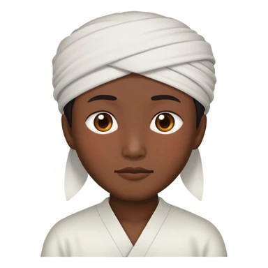 i need an asian worker but in black skin  sticker