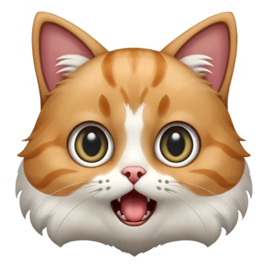 Un chat choqué sticker