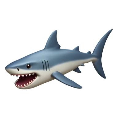 Jeff the land shark sticker