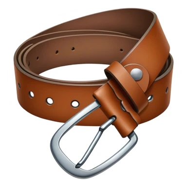 Leather belt sticker