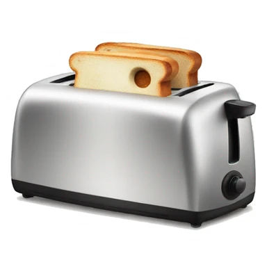 Toaster in bath funny sticker